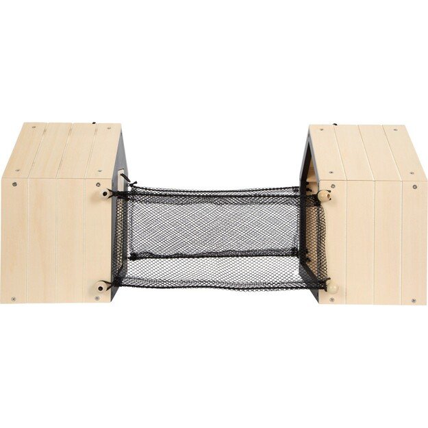 Small Foot - Rabbit cage with run - (I-SF12399)