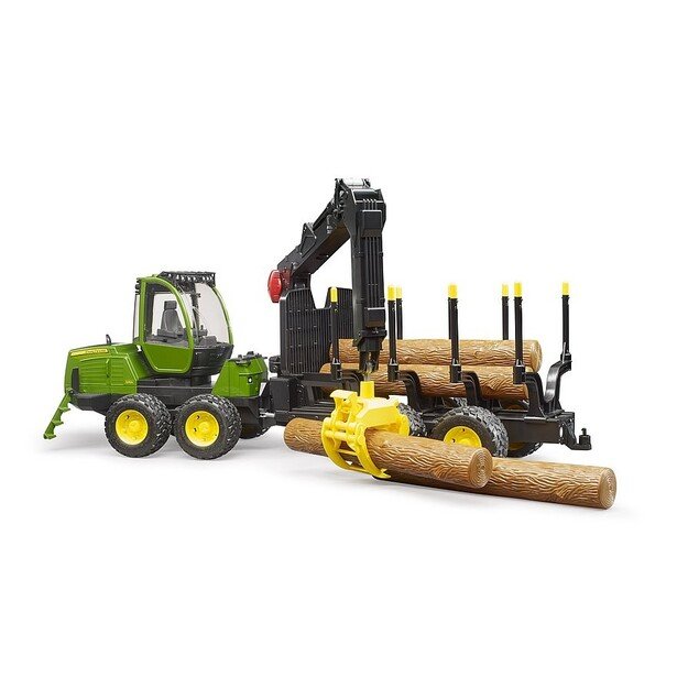 Bruder - John Deere - Forwarder forestry machine (02133)