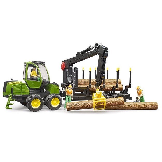 Bruder - John Deere - Forwarder forestry machine (02133)