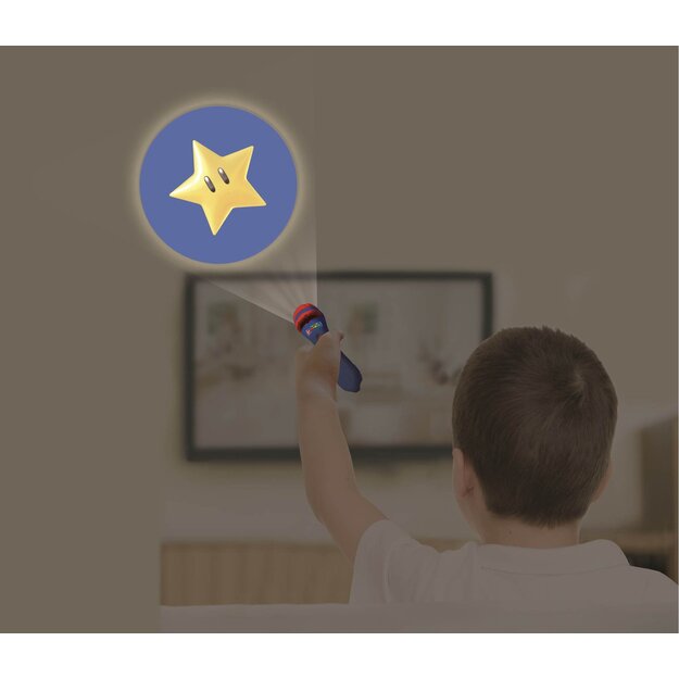 Lexibook - Super Mario Theme Stories Projector and Torch Light - (LTC050NI)