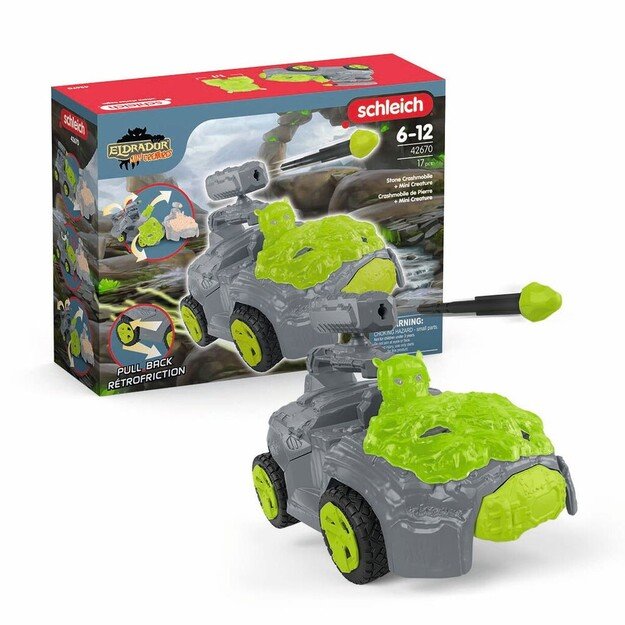 Schleich - Eldrador - Stone CrashMobile with Mini Creature (42670)