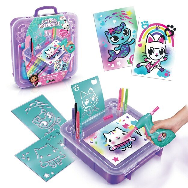 Airbrush Art - Activity Case - Gabby's Dollhouse  (110241)