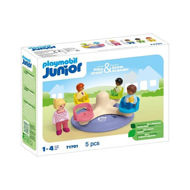 Playmobil - JUNIOR: Number-Merry-Go-Round (71701)