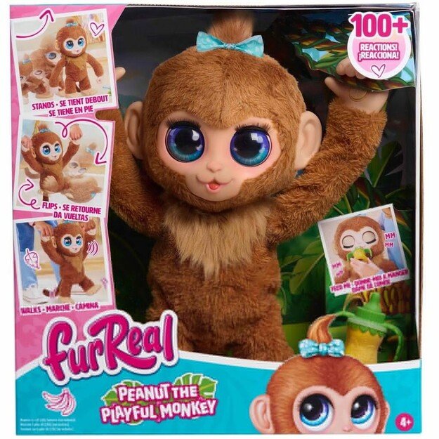 FurReal - Peanut The Playful Monkey 40 cm (272-28113)