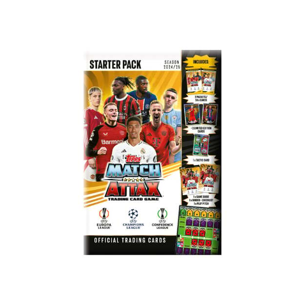 Topps - MATCH ATTAX CHAMPIONS LEAGUE STARTER PACK (UCLMA24-02)