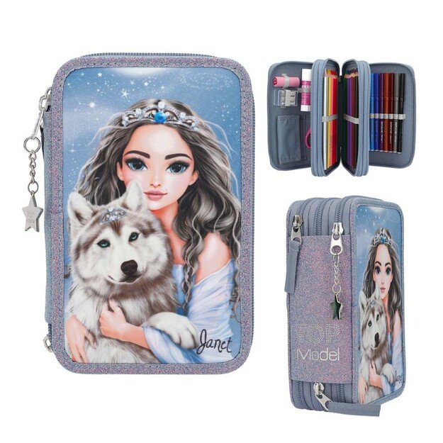 TOPModel - Triple Pencil Case WOLF ( 0413149 )