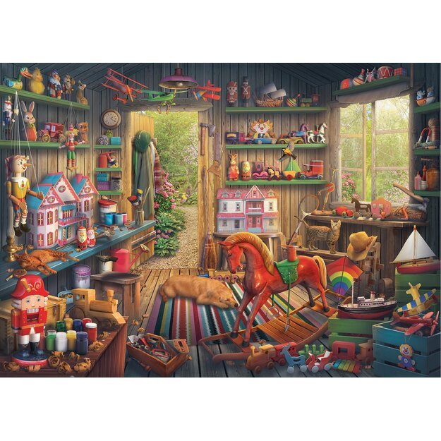 Ravensburger - Puzzle Nostalgic Toys 1000p (12000576)