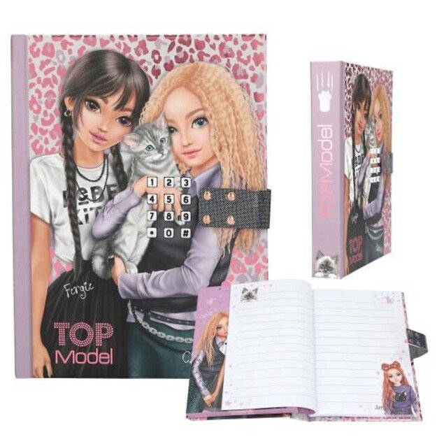 TOPModel - Diary With Code And Sound REBEL KITTY ( 0413230 )