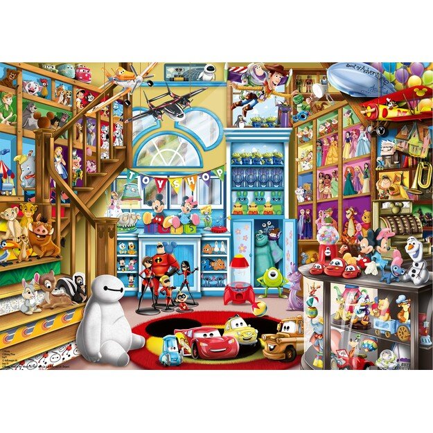 Ravensburger - Puzzle Disney Multiproperty 1000p (12000527)