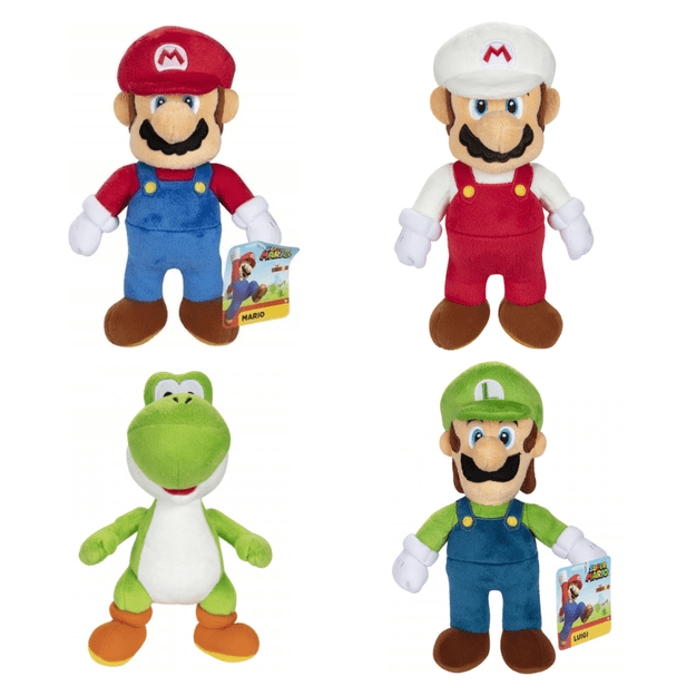 Nintendo - Asst. Super Mario Plush Wave 1 (409474)