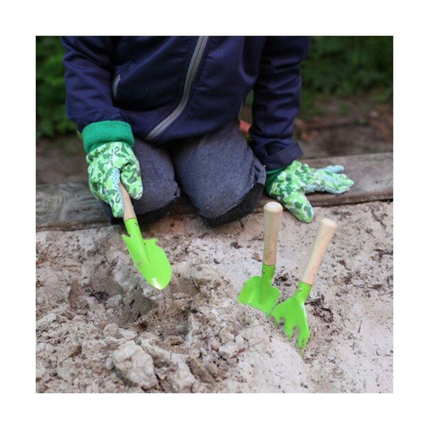 Gardenlife - Children garden tools set/3 green (KG106)