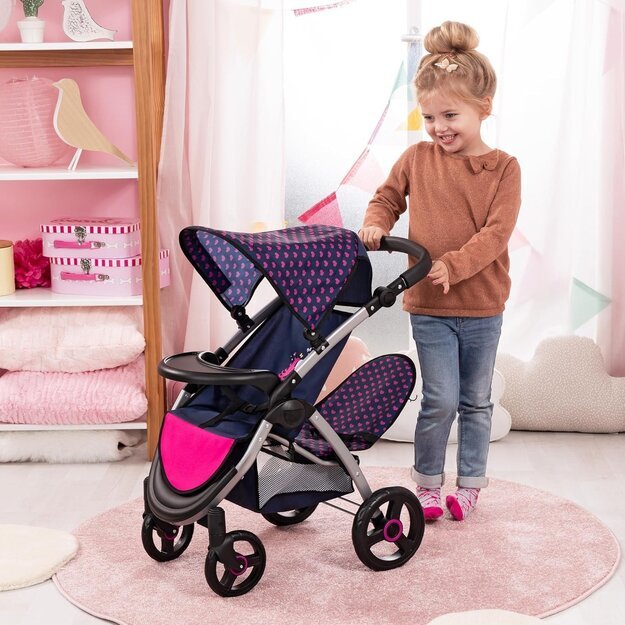 Bayer - Dolls Pram Twin Star (39454AA)