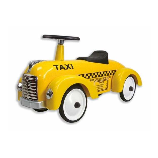 Magni - Ride-on vehicle TAXI in metal, yellow - (1995)