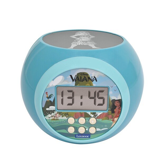 Lexibook - Moana - Projector Alarm Clock (RL977VN)