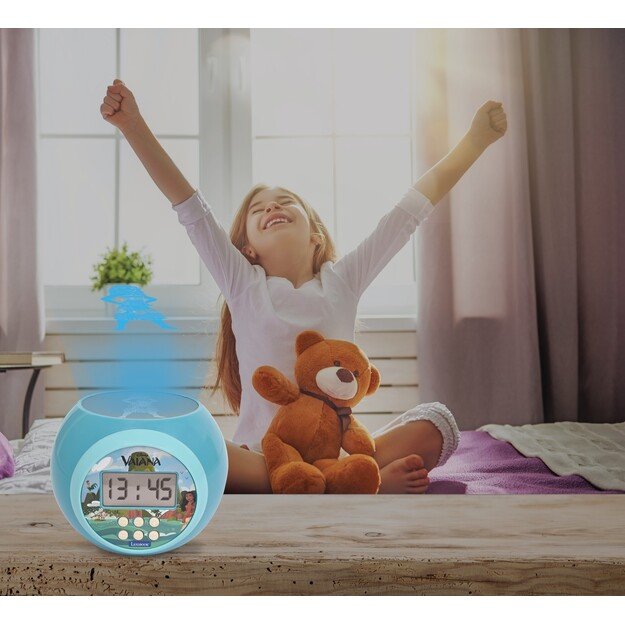 Lexibook - Moana - Projector Alarm Clock (RL977VN)