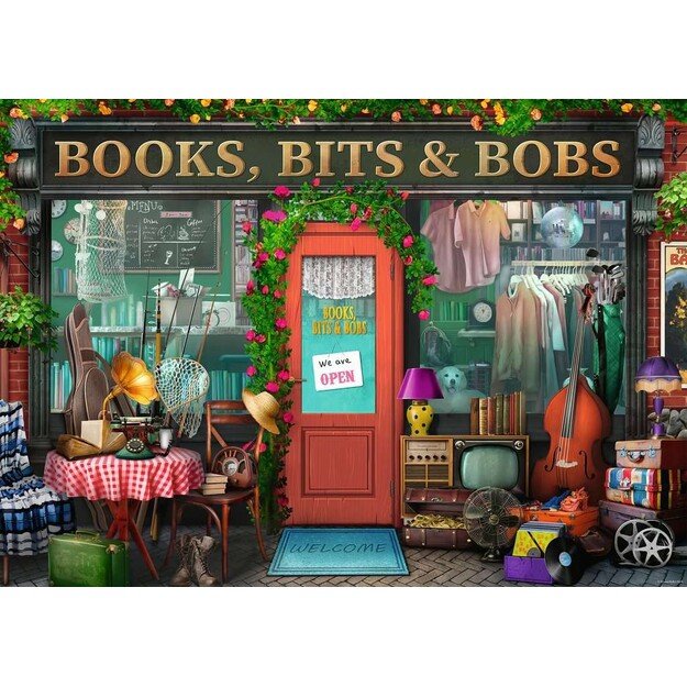 Ravensburger - Puzzle - Books Bit's & Bobs 1000p (12000284)