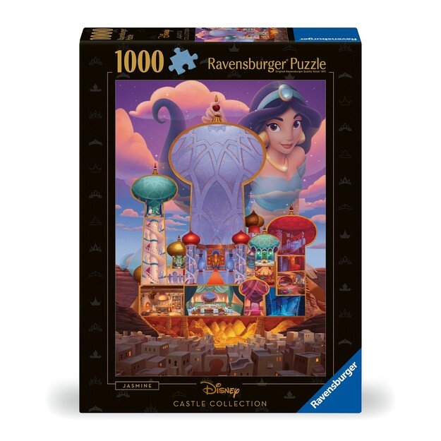 Ravensburger - Puzzle Disney Castles Jasmine 1000p (12000258)