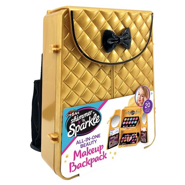 SHIMMER N SPARKLE - Cosmetic Backpack Gold (17905S)