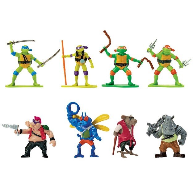 Turtles - Mutant Mayhem Mini Figure Battle Pack (46-83562)