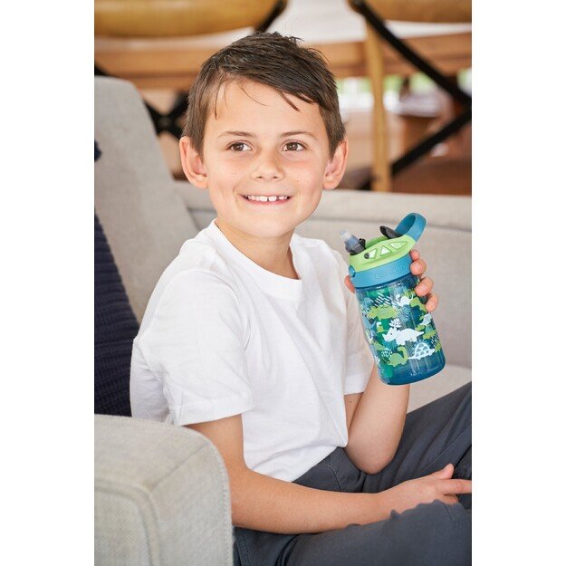 Contigo - Easy Clean Kids Water Bottle 420ml - Dinos