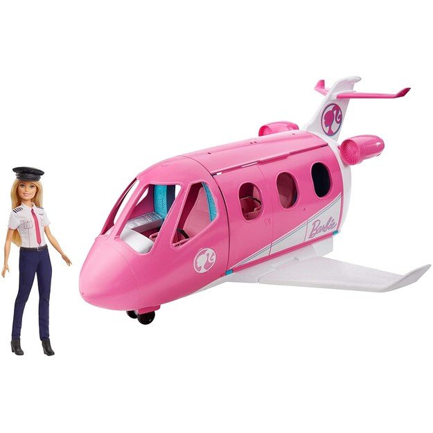 Barbie - Dream Plane with Pilot Doll (GJB33)