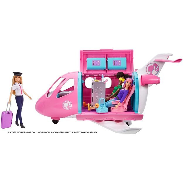 Barbie - Dream Plane with Pilot Doll (GJB33)