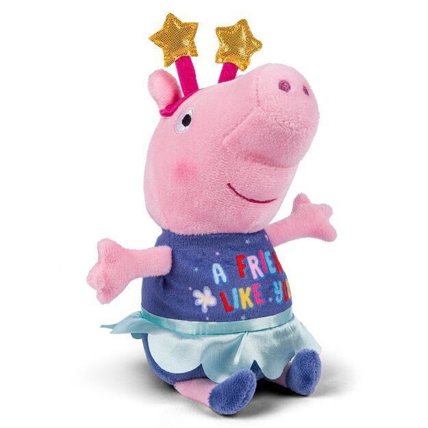 Peppa Pig - Plush 20 cm - Peppa with star hair band