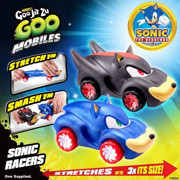 Goo Jit Zu - Goo Mobiles - Sonic Ass. (08196)