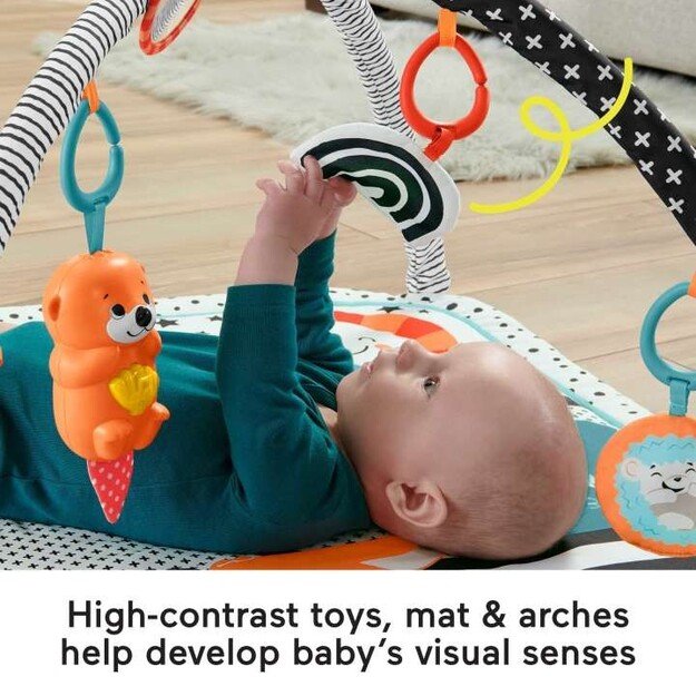 Fisher Price Newborn – 3 in 1 Glow Gym (HBP41)
