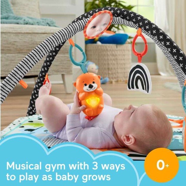 Fisher Price Newborn – 3 in 1 Glow Gym (HBP41)