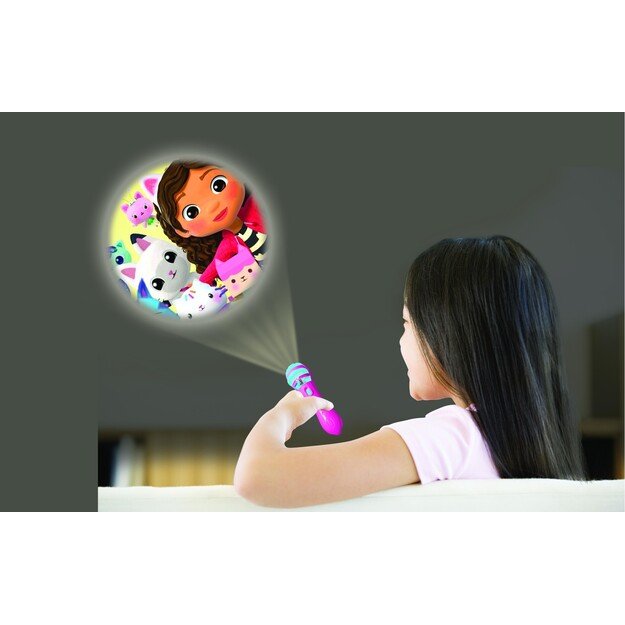 Lexibook - Projector & Flashlight - Gabby’s Dollhouse  (LTC050GDH)