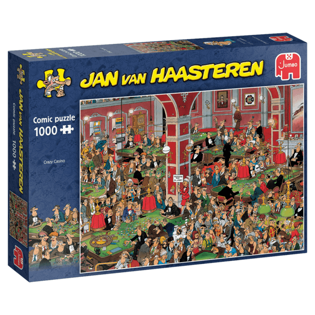 Jan Van Haasteren - Crazy Casino (1000 Pieces) (1119801834)