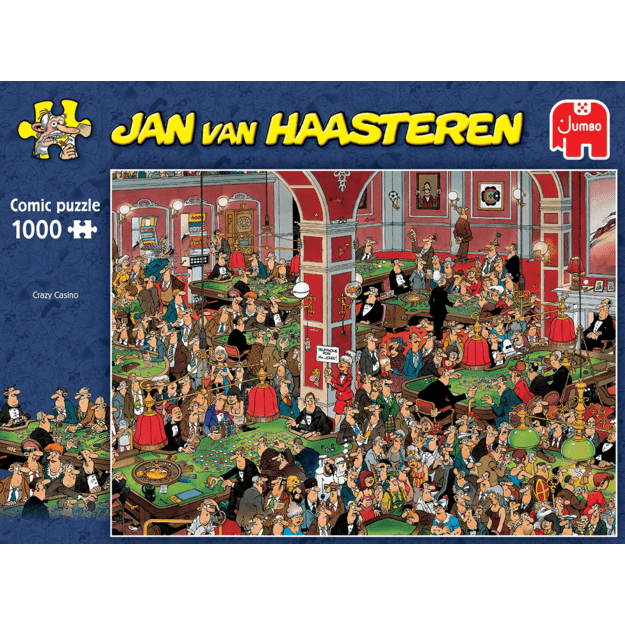 Jan Van Haasteren - Crazy Casino (1000 Pieces) (1119801834)