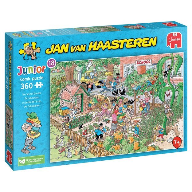 Jan van Haasteren Junior - The School Garden (360 pieces)