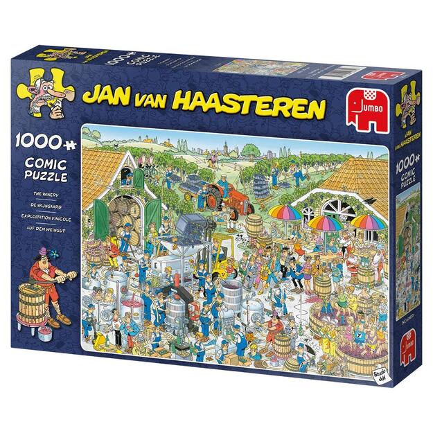 Jan Van Haasteren - The Winery,  1000 Piece Puzzle (JUM9095)