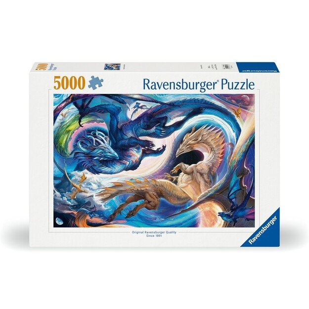 Ravensburger - Puzzle Dragon Day And Night 5000p (12000813)