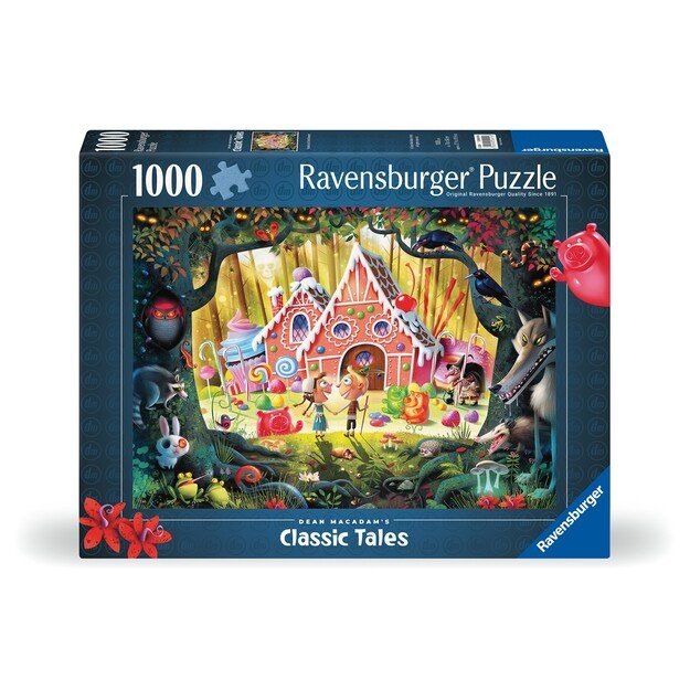 Ravensburger - Puzzle Hansel and Gretel Beware 1000p (12000415)