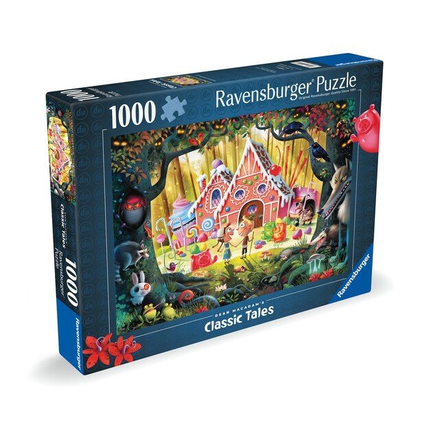 Ravensburger - Puzzle Hansel and Gretel Beware 1000p (12000415)