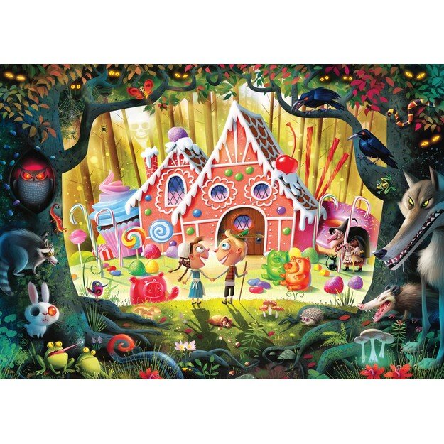 Ravensburger - Puzzle Hansel and Gretel Beware 1000p (12000415)