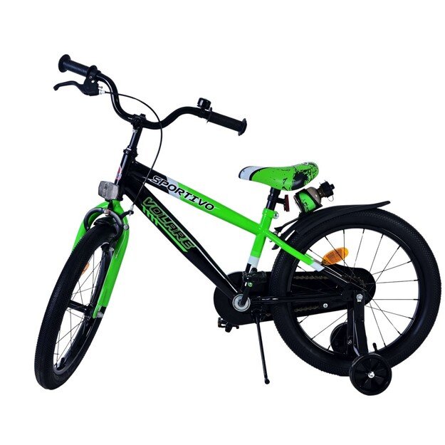 Volare - Children's Bicycle 18 - Green/Black (31878)