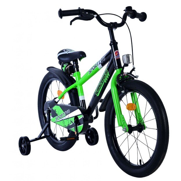 Volare - Children's Bicycle 18 - Green/Black (31878)