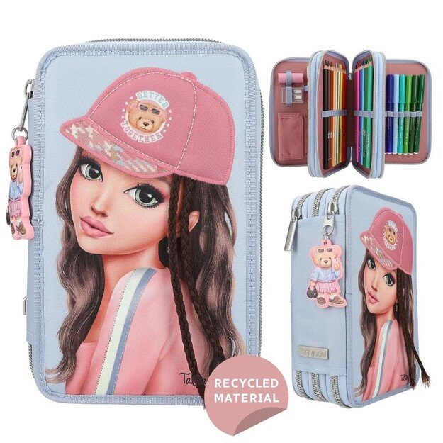 TOPModel - Trippel Pencilcase TEAM TEDDY Talita (0413010)