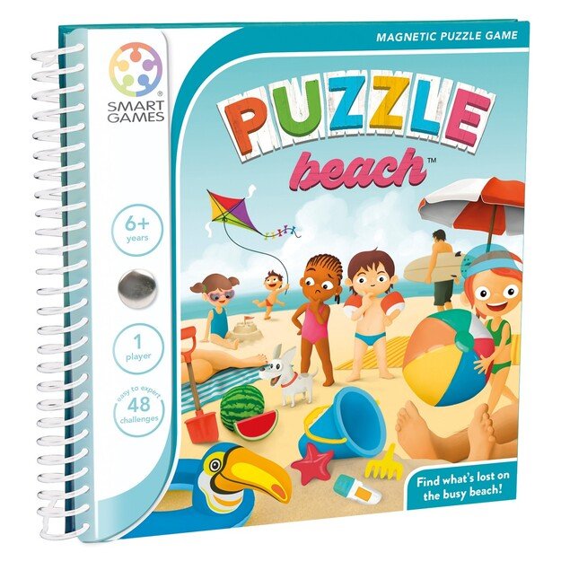 SmartGames - Magnetic Travel - Puzzle Beach (Nordic) (SG2327)