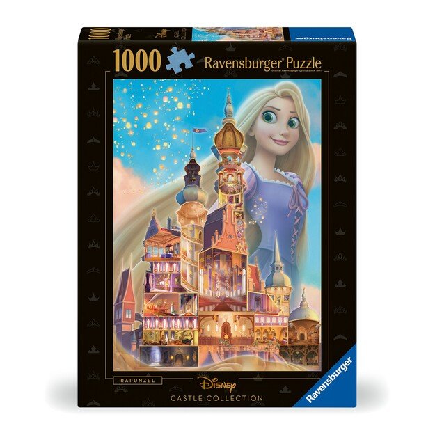 Ravensburger - Puzzle Disney Castles Rapunzel 1000p (12000264)