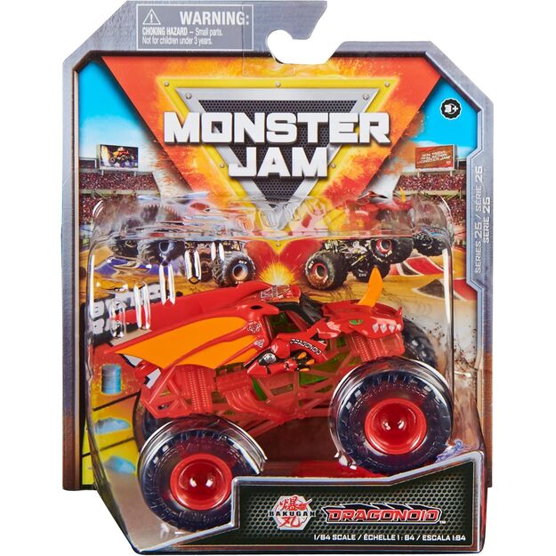 Monster Jam - 1:64 Single Pack - Bakugan Dragonoid