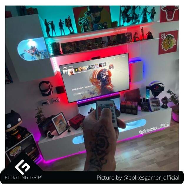 Red LED light - Add on to your FLOATING GRIP®-mount