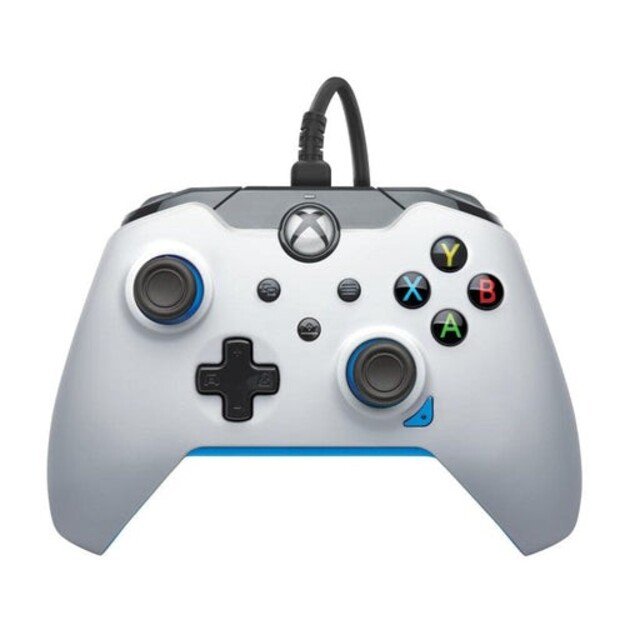 PDP Wired Controller Xbox Series X White - Ion (Blue)