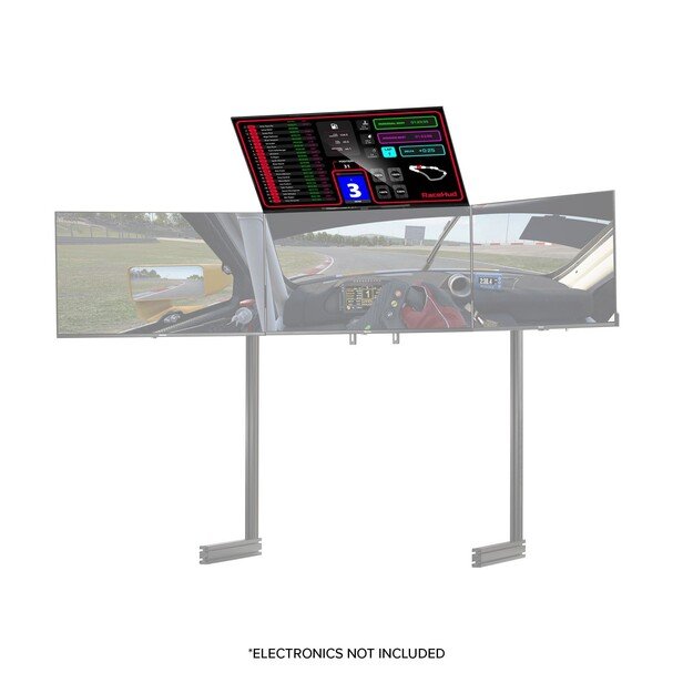 Next Level Racing - Elite Free Standing Quad Monitor Add-on Black - S