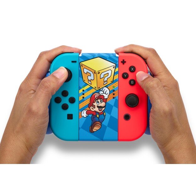 PowerA JOY-CON Comfort Grip - Mystery Block Mario /Nintendo Switch