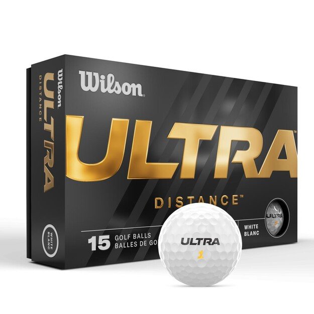 Wilson - Golf Balls Ultra White 15 Pack